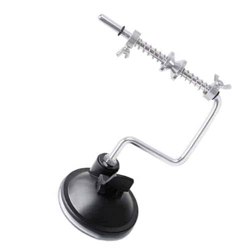 Aluminum Alloys Fishing Line Winders Spoolers Machine Adjustable Line Spoolers Tool Accessorys Adjustable Stable Spoolers Machine - color: Suction cup model