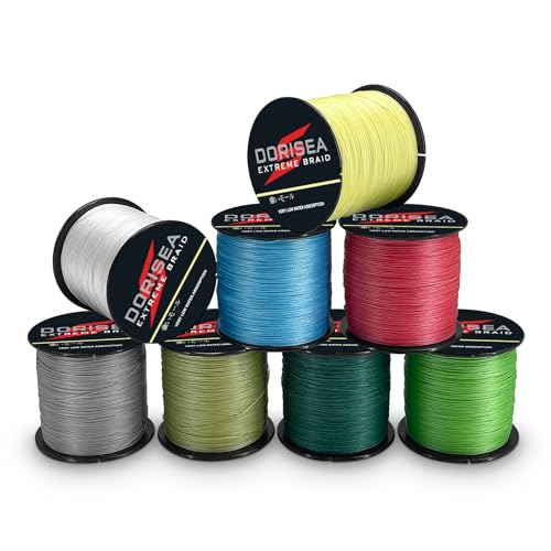 Extreme Braid 100% Pe Moss Green Braided Fishing Line 109Yards-2187Yards 6-550Lb Test Fishing Wire Fishing String Incredible Superline Zero Stretch - size: 100m/109Yards 70lb/0.44mm
