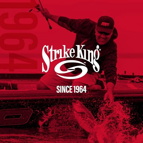Strike King Rage Swimmer Fishing Lure, Soft Plastic Paddletail Minnow, Sleek Nose Cone, Softly Ribbed Body, Thin Tail