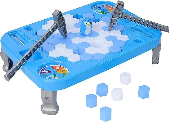 SS Save Penguin On Ice Game, Penguin Trap Ice Break Block Board Family Game for Kids Boys Girl Toys