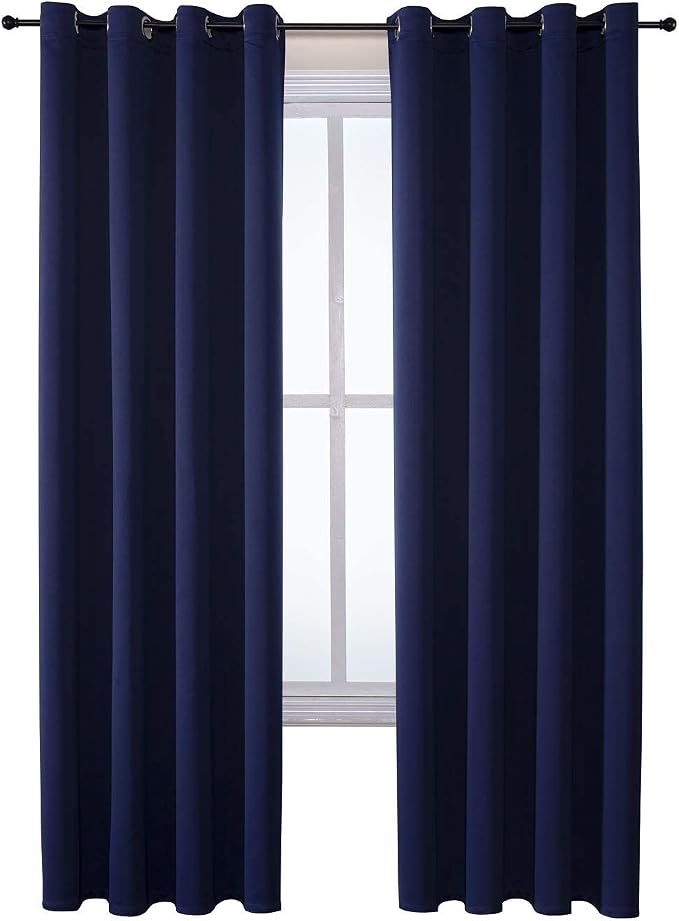ChrisDowa Grommet Blackout Curtains