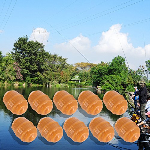VGEBY Fishing Baits Soft Carp Fishing Floating Artificial Nut Baits Terminal Tackle Pellets (#5-50pcs) Carp Fishing Bait Carp Fishing Bait Carp Bait