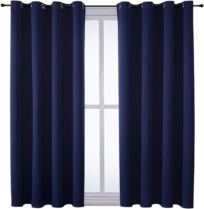 ChrisDowa Grommet Blackout Curtains