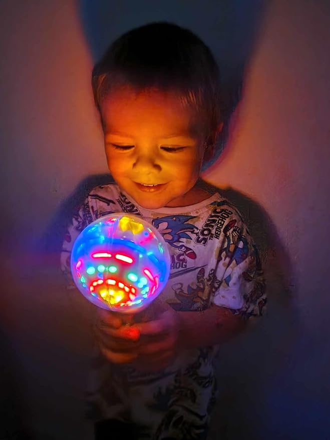 Musical Light Up Wand - Sensory Lights for Autistic Children - Light Up Sensory Toys - Autism Toys - Sensory Toys for Kids with Autism
