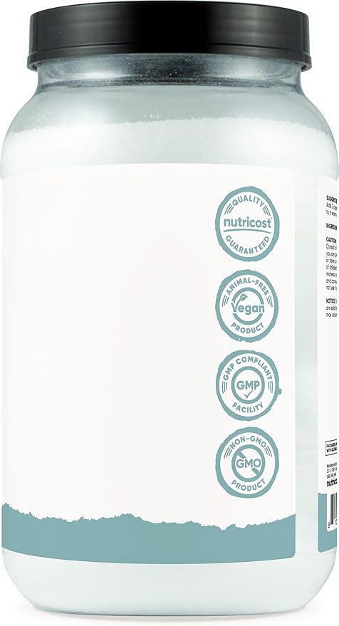 Nutricost Essentials Pure Epsom Salt 8 LBS (100% Pure Magnesium Sulfate) - Relaxing Soaking Solution