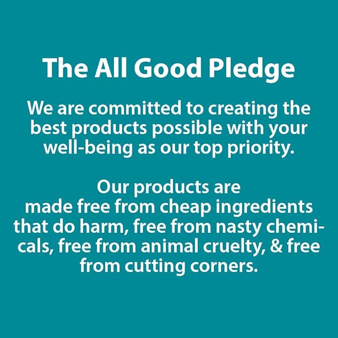 All Good Body + Hand Cream for Women & Men | Organic Daily Moisturizer for Dry Skin | Coconut Oil, Cocoa Butter, Rosehip Oil, Arnica, Vitamin E | Non-greasy, Vegan & Cruelty Free | Coconut, 6oz
