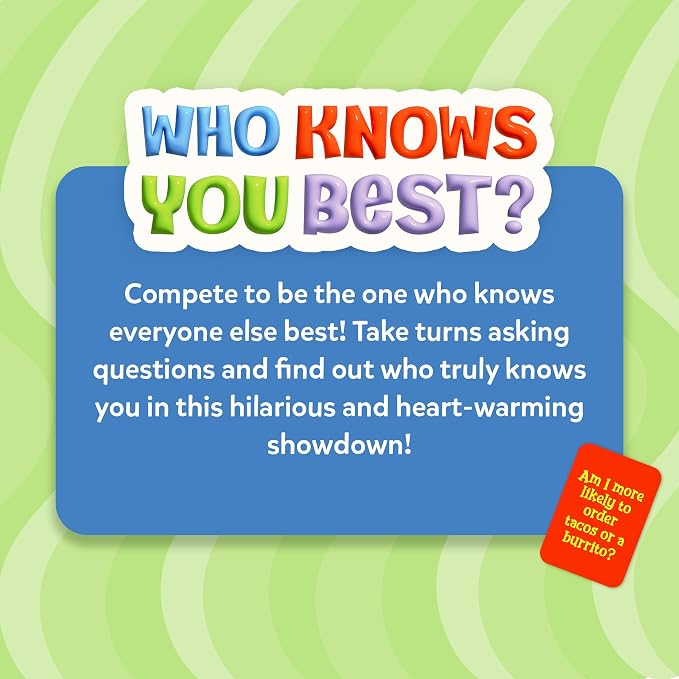 Skillmatics Who Knows You Best? – Card & Board Game for Family Game Nights | Conversation Game for Kids, Boys, Girls, Teens & Adults, Fun for Parties, 200 Questions, Gift for Ages 8, 9, 10 and Up