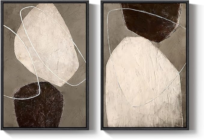 Framed Modern Abstract Wall Art
