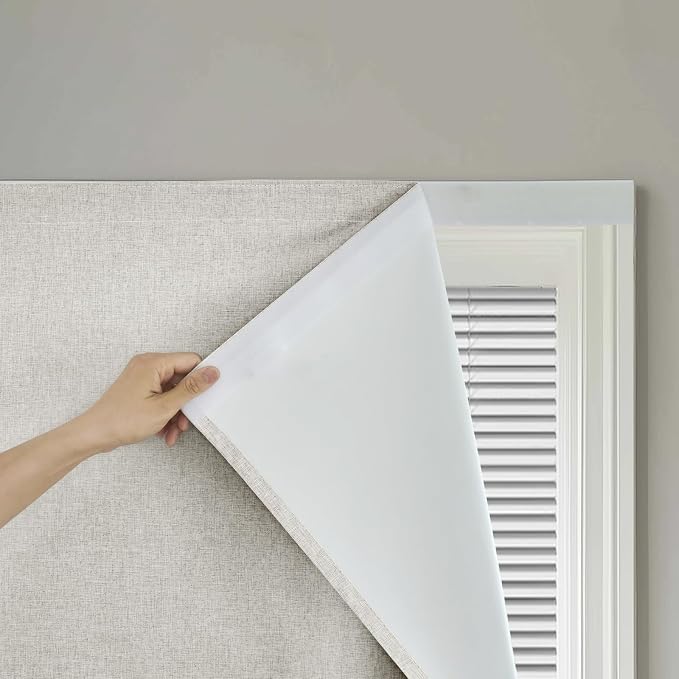 Self-Adhesive Complete 100% Blackout Curtain