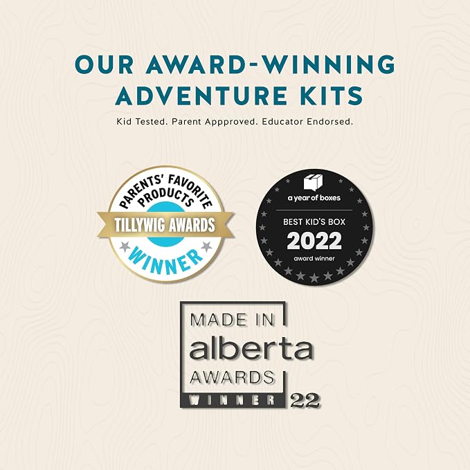 Bold Explorer Kids Adventure Kit, Quality Gear | Fun activities that spark creativity and curiosity, a nature-themed gift for young curious adventurers exploring every day