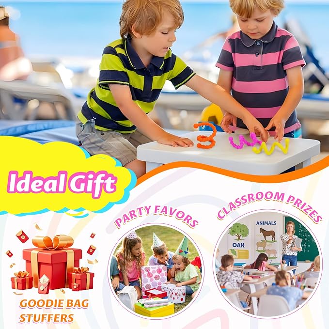 Sensory Fidget Toys for Kids with Autism & ADHD - Christmas & Birthday Stocking Stuffers Gifts for Boys & Girls & Teen & Adults, Quiet Fidget Toys for Classroom Calm Down Corner, Road Trip Essentials