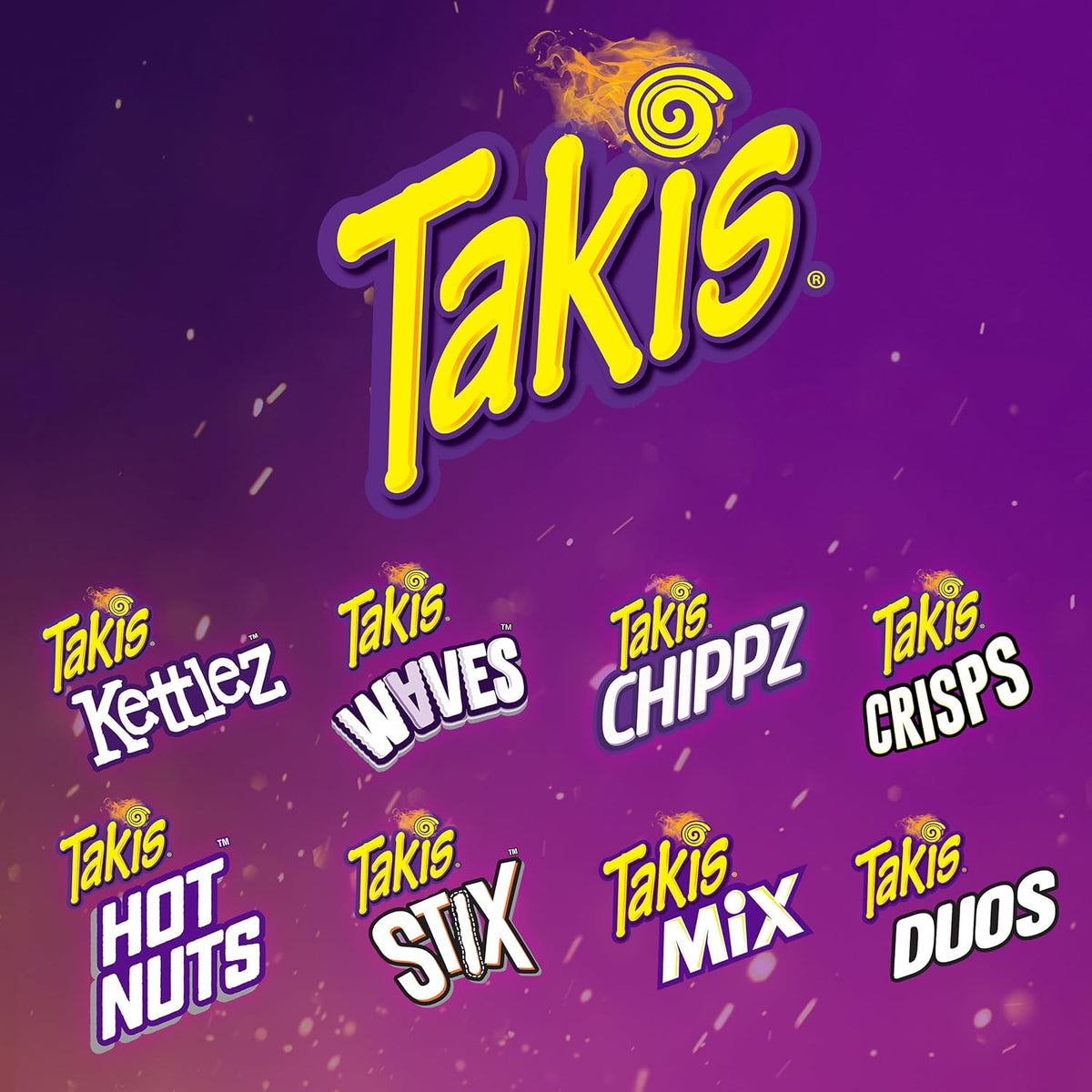 Takis Fuego 40 Count Snack Size Multipack - Extreme Spicy Rolled Tortilla Chips Hot Chili Pepper & Lime Flavored