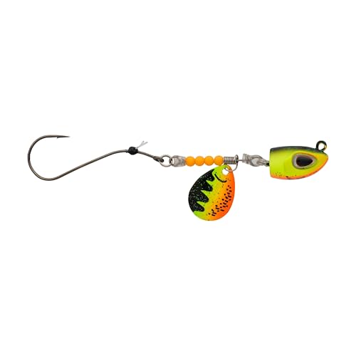 Berkley Bladed Rawler Jig - color: Hot Chub, size: 3/8 oz - 1/0 Hook Size