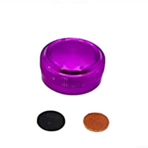 Aluminum Spool Tension Knob Cap for Metanium 09MG7 Baitcast Reel, Knurled Grip Nut for Brake Adjustment, 0.35mm Thread(black) - color: black