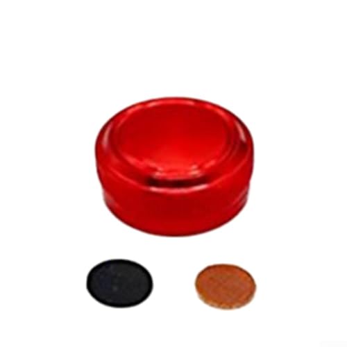 Fishing Reel Tension Knob Cap, Baitcaster Tension Knob, Aluminum Alloy Accessory Adjustment Brake Component With Knurled Threads For Metanium Baitcast Reel(black) - color: black
