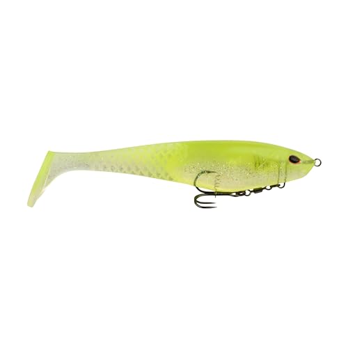 Berkley PowerBait CullShad Fishing Soft Bait - color: Lime Ice, size: 8 in (2.75 oz)