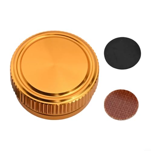 Aluminum Spool Tension Knob Cap for Metanium 09MG7 Baitcast Reel, Knurled Grip Nut for Brake Adjustment, 0.35mm Thread(gold) - color: gold