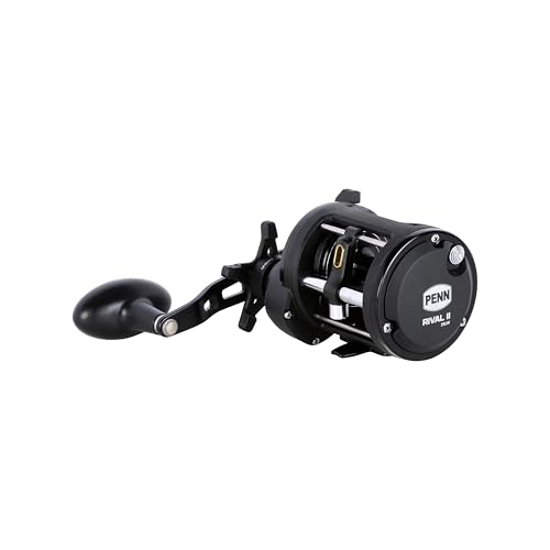 PENN Rival Level Wind Conventional Fishing Reel - size: 20 - Line Counter - Left Hand, style: New Model
