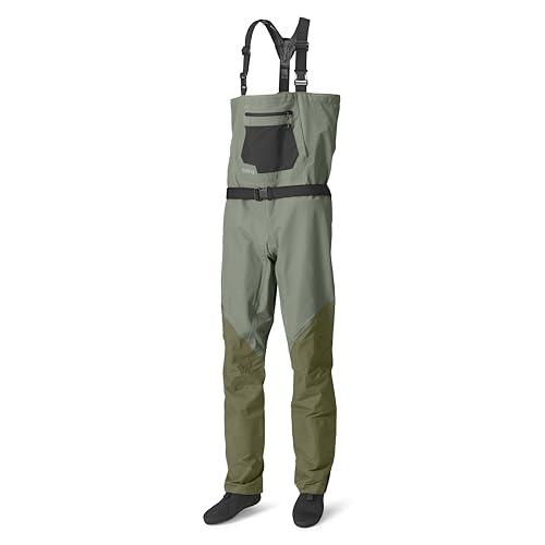 Orvis Men's Clearwater Bootfoot Wader Felt | 30K/8K Rating, Convertible Fit & Smart Storage, Lightweight 4-Layer Waterproof Breathable Fabric - size: X-Large Extra Long