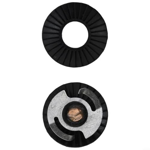 Spool Tension Mechanical Brake Knob for ABU-3/3.5/4/P5 Series, Spool Mechanical Aluminum Alloy Brake Knob with internal sound baitcast reel, Fish Reel Fishing Supplies(black) - color: black