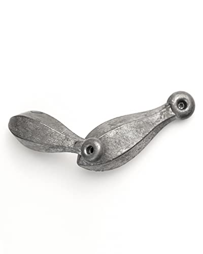 BLUEWING Bank Sinker 1LB/2LB/3LB/5LB/6LB Box Fishing Weights Saltwater Bullet Lead 1oz,2oz,3oz,5oz,8oz,10oz,12oz,16oz,32oz - style: #15 8oz, 6 Pack