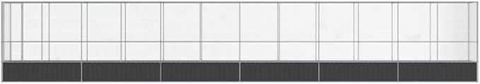 Large Metal Heavy Duty Walk-in Aviary Cage with Extension, Ample Activity Space Bird Cage with Lockable Door Also for Chickens and Rabbits, Silver 492.3"x42.1"x83.5" Steel,-518