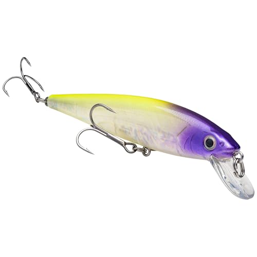 Strike King KVD Jerkbait 2 Hook - color: Pro Purple Headed Hammer, size: 4.5 in, 3/8 oz