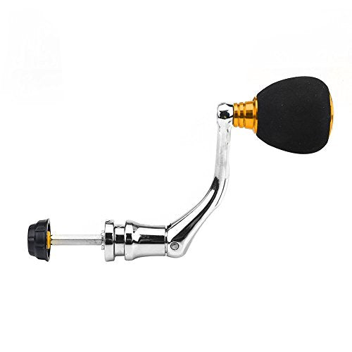 Fishing Reel Handle Rocker Arm Grip for Spinning Fishing Reel Baitcasting Handle Replacements for Daiwa Series 2000/3000/ 4000/5000/ 6000 (Gold-Medium for 2000 & 3000)