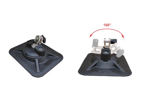 Brocraft Glue-On Inflatable Boat Accessories -/Rod Holder/Anchor Lock System/Bimini Top Base - style: Inflatable Boat Bimini Top Base