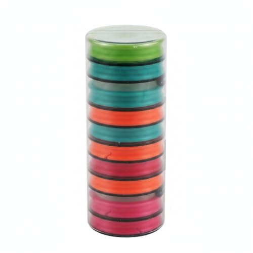 Fishing Line Storage Box, Multi-Axis Spool Organizer for Tackle Management, PP Plastic Container (1 PC) - size: 2.44 x 2.44 x 5.91 in