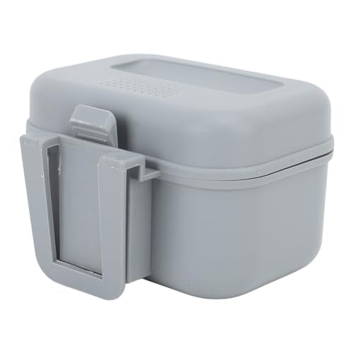 Haofy Bait Holder, Secure Fishing Bait Station Grey Heat Lightweight for Outdoor (S)