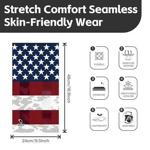 Summer Cooling Neck Gaiter UV 50+ Sun Protection Breathable Mesh Face Mask - color: 5pcs-fish