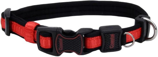 Coastal Pet - Coastal - Inspire Enhanced Core - Adjustable Collar, Red, 1" x 18"-26"