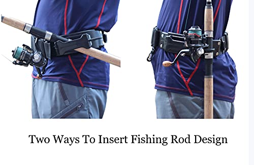 3rd Hand Rod Holder, Wearable Fishing Rod Holder,Fishing Belt ,Fishing Accessories Wading Belt