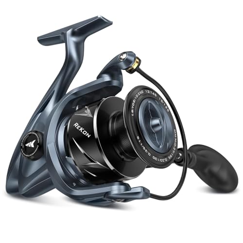 KastKing ReKon Saltwater Spinning Fishing Reel – Up to 55LBs Max Drag Big Game Fishing Reel - Innovative NyliTech Body- Water Resistant - MaxiDur 5+1+1 Corrosion-Resistance Bearing System - size: 2500