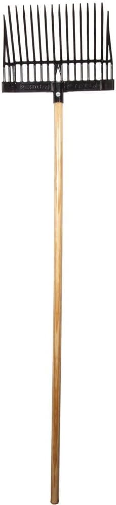 Dura-Tech Platinum Manure Fork for Horses | Constructed by Professional Horsemen | 100% Plastic & Chemical Free | Cold Weather Resistant | Made in USA