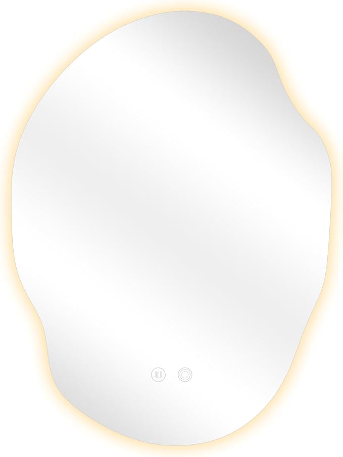 Irregular LED Bathroom Mirror