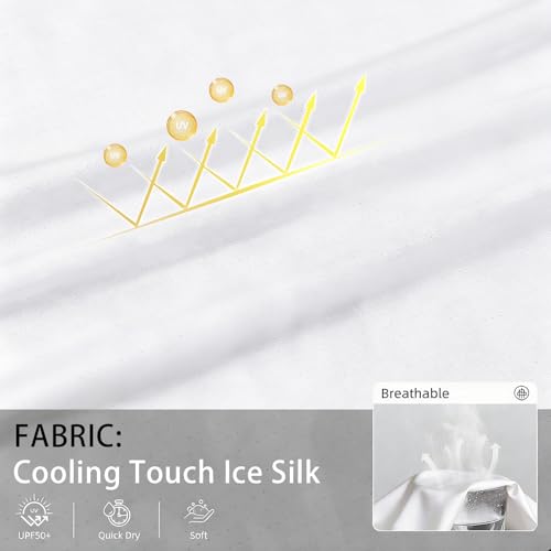 Summer Cooling Neck Gaiter UV 50+ Sun Protection Breathable Mesh Face Mask - color: 5pcs-fish