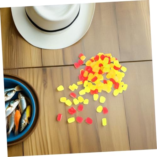 Abaodam 150pcs Floating Silicone Fake Corn Baits for Carp and Trout Fishing, Realistic Appearance Soft Artificial Lures for Freshwater and Saltwater Fishing