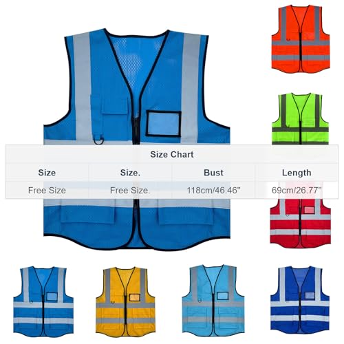 Fishing Vest - Work Vest for Men V Neck Zip Up Lightweight Breathable Sleeveless Utility Jackets Mesh Outwear Vests 2026 - color: 04# Red