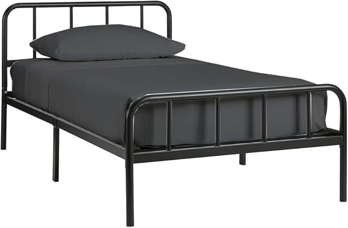 4 PC Cot Sheets 30x75, 100% Cotton Fitted Cot Sheet- Perfect for Narrow Twin/Rv Bunk/Camping Cot/Guest Bed Replacement, Sheets for Cot Bunk Bed-Fits Upto 4-8" Deep Mattress- Dark Grey Solid