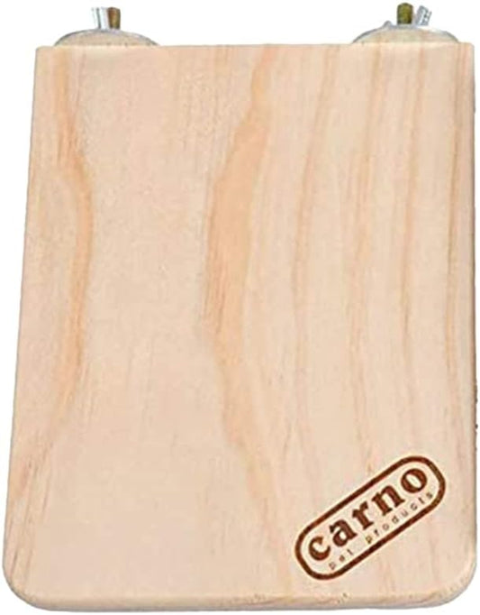Litewoo Bird Wood Perch Platform Stand Shelf for Birds Budgie Parakeet Cockatiel Conure Cockatoo（Medium）