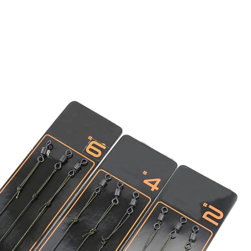 4 Sets Carp Fishing Hair Rigs Curved Carp Hooks with Bait Rig Stops for Floating Fishing Pellets Meat Corn Line - size: 2#