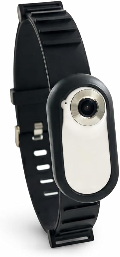 Mini Dog Collar Camera 1080P – Records to Micro SD Card – No Live Streaming – No WiFi – Lightweight POV Camera for Dogs – Adjustable Pet Collar