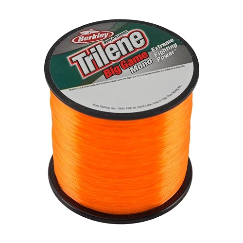 Berkley Trilene Big Game Monofilament Fishing Line - color: Blaze Orange, size: 1175yd, style: 12lb Test