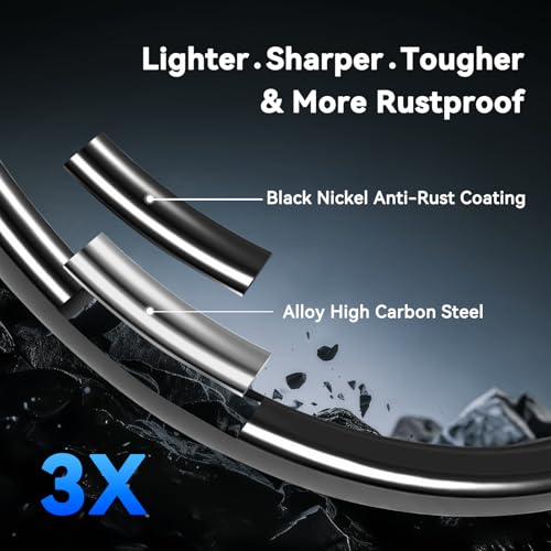 Ewg Hooks for Bass Fishing Hooks,Alloy High Carbon Steel Worm Hooks,Extra Wide Gap Offset Fish Hooks Texas Rig Fish Hooks for Bass Trout Freshwater Saltwater #6#4#2 1/0 2/0 4/0 5/0 - size: #2_10pcs
