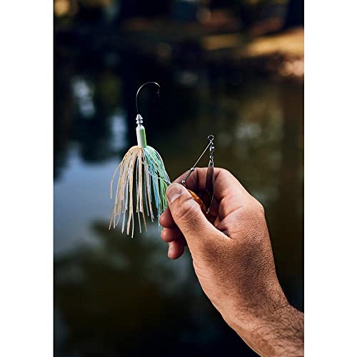 Berkley Power Blade Compact Fishing Spinnerbaits - color: Coleslaw/Silver + Gold, size: 3/4 oz - Colorado Willow