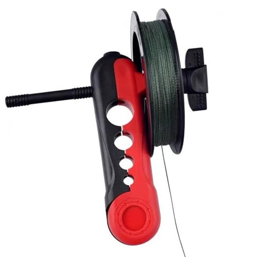 Fishing Reel Winders Sea Rod Casting Line Wrapper Spoolers Portable Winding Tool Removable Winding Device Enduring Portable Reel Line Spoolers Machine - color: Blue black