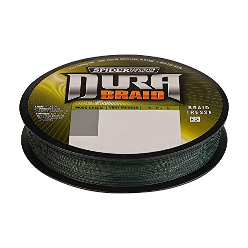 SpiderWire DuraBraid Braid Fishing Line - color: Moss Green, size: 15lb - 300yd