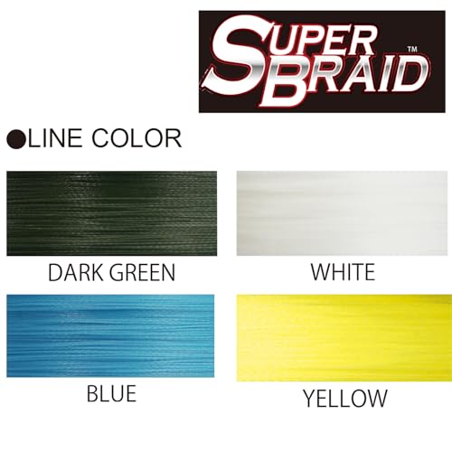Duelsuperbraid-and-Braided-Fishing-line - color: Blue, size: 20 lb